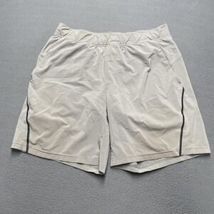 VRST Stealth Shorts Mens Large Gray 2-in-1 Liner Pockets‎ Athletic Running